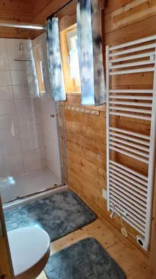 Ein Badezimmer in der Unterkunft Chalet Siebenschläfer