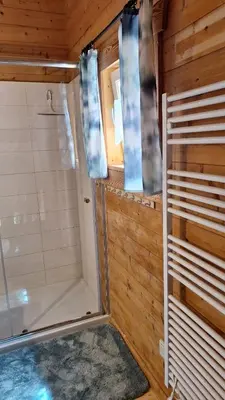 Ein Badezimmer in der Unterkunft Chalet Siebenschläfer
