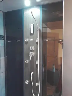 Ein Badezimmer in der Unterkunft Haus Wastl