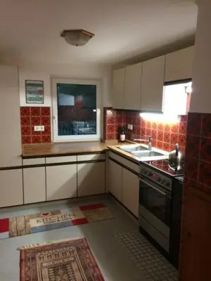 Küche/Küchenzeile in der Unterkunft Villa Wastl
