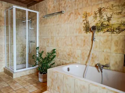 Ein Badezimmer in der Unterkunft Mountain Residence Riesgut - Sound of Music - 6 Rooms for Family & Friends