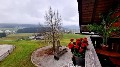 Naturlandschaft in der Nähe des Bauernhofs