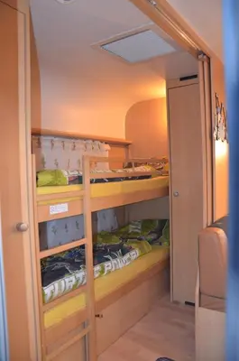 Ein Bett oder Betten in einem Zimmer der Unterkunft Glamping mit wundervollen Ausblick