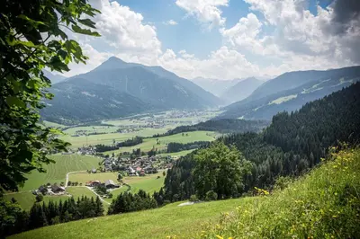Grundriss der Unterkunft Ferienwohnung Scharfetter Anna