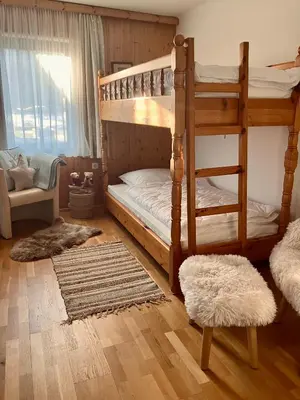 Ein Bett oder Betten in einem Zimmer der Unterkunft Ferienhaus Freiraum