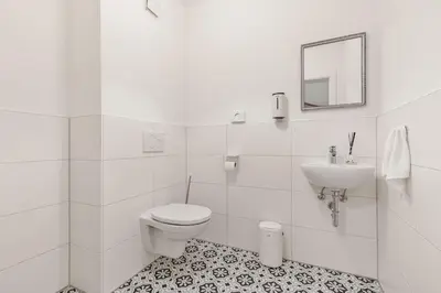 Ein Badezimmer in der Unterkunft Panorama-Loft I Seenähe I Hallstatt
