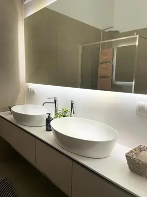 Ein Badezimmer in der Unterkunft MiHome - modern Living