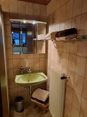Ein Badezimmer in der Unterkunft Ferienwohnung Gaiswinkler