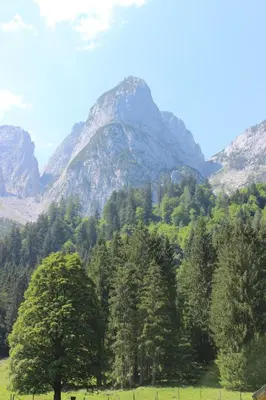 Naturlandschaft in der Nähe des Ferienhauses