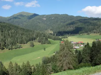 Naturlandschaft in der Nähe des Ferienhauses