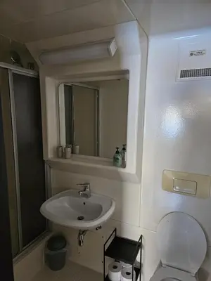 Ein Badezimmer in der Unterkunft Ferienwohnung Mitterdiel