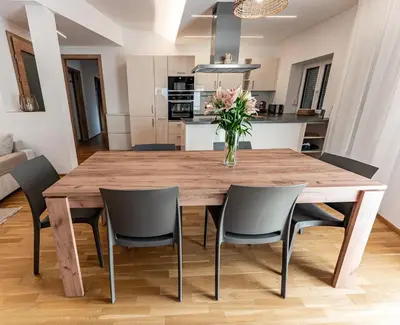 Küche/Küchenzeile in der Unterkunft Exklusiv Apartment Trattberg