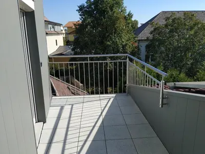 Ein Balkon oder eine Terrasse in der Unterkunft Exklusiv Apartment Trattberg