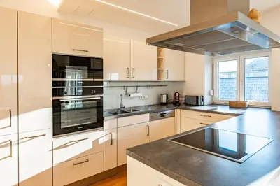 Küche/Küchenzeile in der Unterkunft Exklusiv Apartment Trattberg