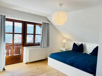 Ein Bett oder Betten in einem Zimmer der Unterkunft Ferienhaus Angerer