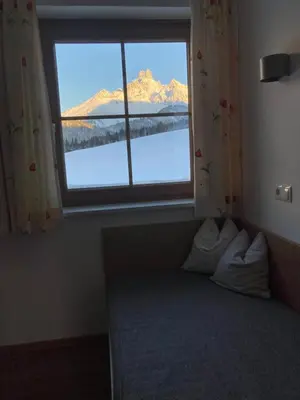 Ein Bett oder Betten in einem Zimmer der Unterkunft Haus Sonnwinkl