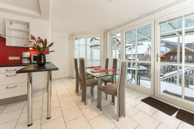 Küche/Küchenzeile in der Unterkunft Appartements Knappenhaus by Schladming-Appartements