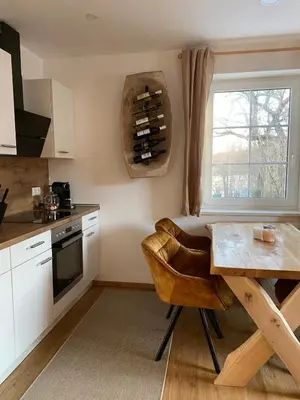 Küche/Küchenzeile in der Unterkunft Ferienhaus energieautark in Mariahof