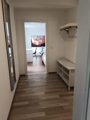Grundriss der Unterkunft Haus Josef, Apartment mit Balkon und 2 Schlafzimmer
