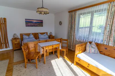 Ein Bett oder Betten in einem Zimmer der Unterkunft Davidgut