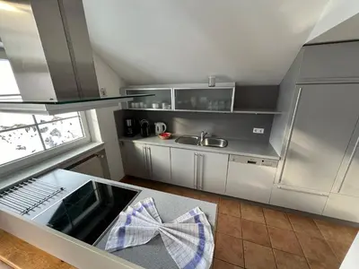 Küche/Küchenzeile in der Unterkunft Fewo-Obertauern Maisonette