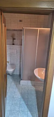 Ein Badezimmer in der Unterkunft Studio klein aber fein