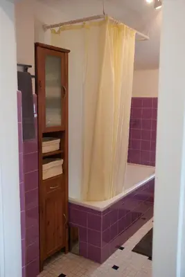 Ein Badezimmer in der Unterkunft Ferienwohnung Piontek
