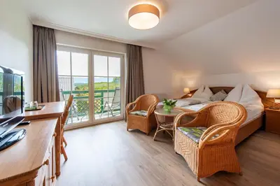 TV/Unterhaltungsangebot in der Unterkunft Hotel Irmgard