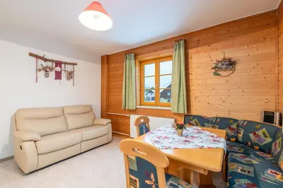 Ein Sitzbereich in der Unterkunft Matzling Apartment - by myNests
