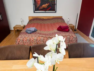 Ein Bett oder Betten in einem Zimmer der Unterkunft Chalet Elsa Murau Austria