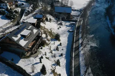 Grundriss der Unterkunft Lodge am Fluss