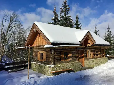 Urige Kuschelhütten Oberprenner im Winter