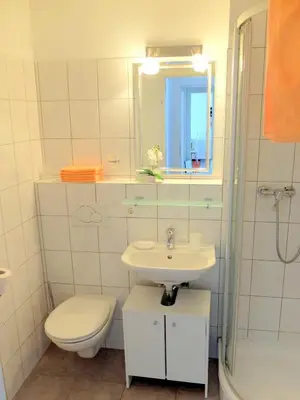 Ein Badezimmer in der Unterkunft Obertauern Fewo Freya Top 4 by Kamper