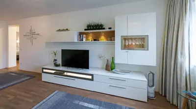 TV/Unterhaltungsangebot in der Unterkunft Lake View Apartment