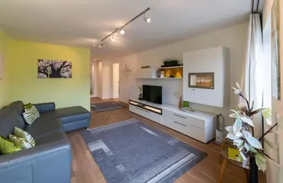 TV/Unterhaltungsangebot in der Unterkunft Lake View Apartment