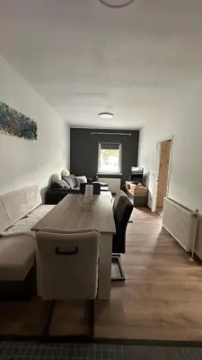 Ein Sitzbereich in der Unterkunft Ferienwohnung Casa Amedea