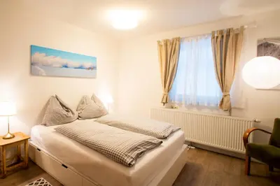Ein Bett oder Betten in einem Zimmer der Unterkunft Leischerei