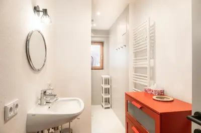 Ein Badezimmer in der Unterkunft Ferienwohnung Buchnerhof