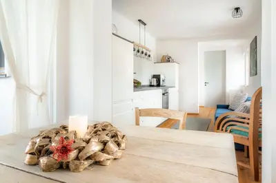 Küche/Küchenzeile in der Unterkunft Ferienwohnung Buchnerhof