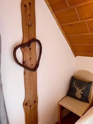 Ein Sitzbereich in der Unterkunft Ferienwohnungen Berger im zweiten Stock