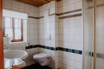 Ein Badezimmer in der Unterkunft SCHENE Kammer