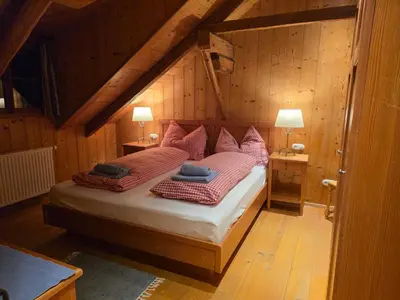 Ein Bett oder Betten in einem Zimmer der Unterkunft BUAMA Kammer