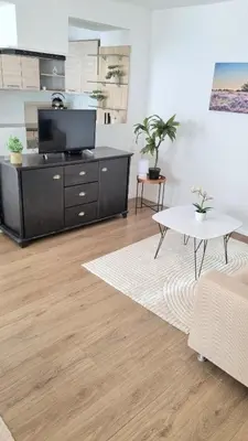 Küche/Küchenzeile in der Unterkunft apartment77