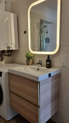 Küche/Küchenzeile in der Unterkunft apartment77