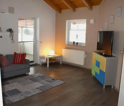 TV/Unterhaltungsangebot in der Unterkunft Ferienwohnung Schörghofer