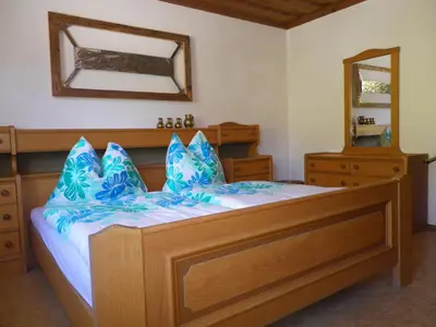 Ein Bett oder Betten in einem Zimmer der Unterkunft Landhaus Weiss