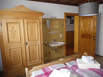 Ein Badezimmer in der Unterkunft Landhaus Weiss
