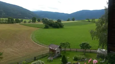 Naturlandschaft in der Nähe des Bauernhofs