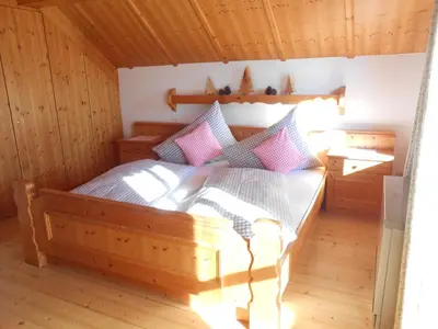 Ein Bett oder Betten in einem Zimmer der Unterkunft Haus Unterdieterer
