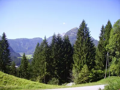 Naturlandschaft in der Nähe der Ferienwohnung